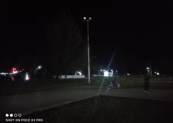 Taman Pusat Pemerintahan Aceh Timur Gelap, banyak lampu Yang Mati, Pemerintah terkesan Tutup Mata