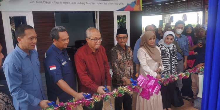 PEMKAB ACEH TIMUR RESMIKAN RUMAH PEMBERDAYAAN IBU DAN ANAK JULOK