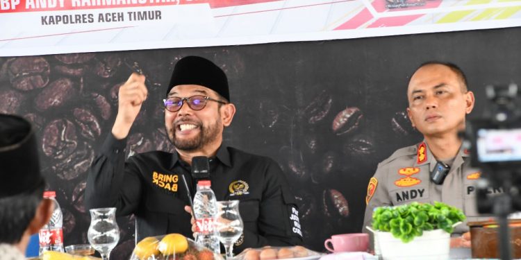 Anggota Komisi III DPR RI Apresiasi Kapolres Aceh Timur Dalam Serap Keluhan Masyarakat Melalui Jumat Curhat