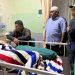 Sehari Usai Dilantik, Pang Ucok Didampingi Posmen Jenguk Tgk Hasan Mantan Bendahara DPP PA di RSZA