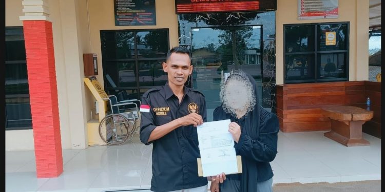 Iskandar Faudi, S.H: Ketua YLBH Garuda Kencana Indonesia Aceh Timur, Melaporkan Seorang Oknum PNS ke Polres Aceh Timur