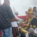 Abu Paya Pasi dan Ulama Kharismatik Aceh lainnya Peusijuk Pasangan Ayah Wa- Panyang Cabup PA di Aceh Utara