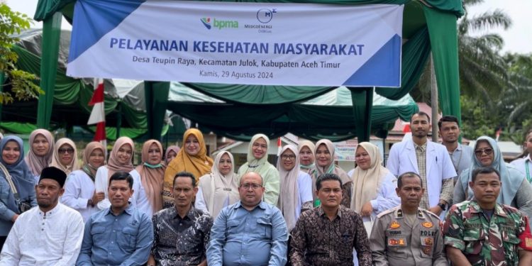 BPMA DAN MEDCO E&P MALAKA TERUS DUKUNG PENINGKATAN KESEHATAN MASYARAKAT DI ACEH TIMUR