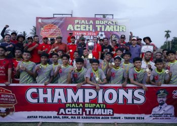 SMA N 1 Idi Rayeuk Juara Piala Bupati Al-Farlaky 2026